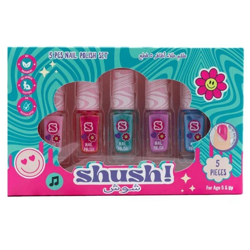 Shush Nail Polish Set 5 Pcs