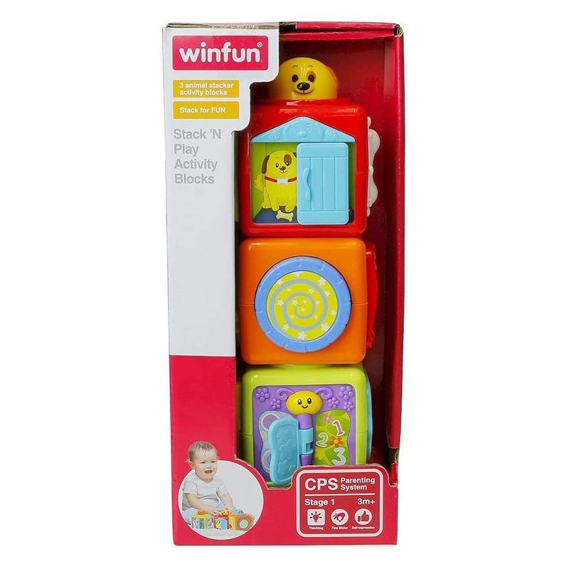 WinFun Stack 'N Play Activity Blocks