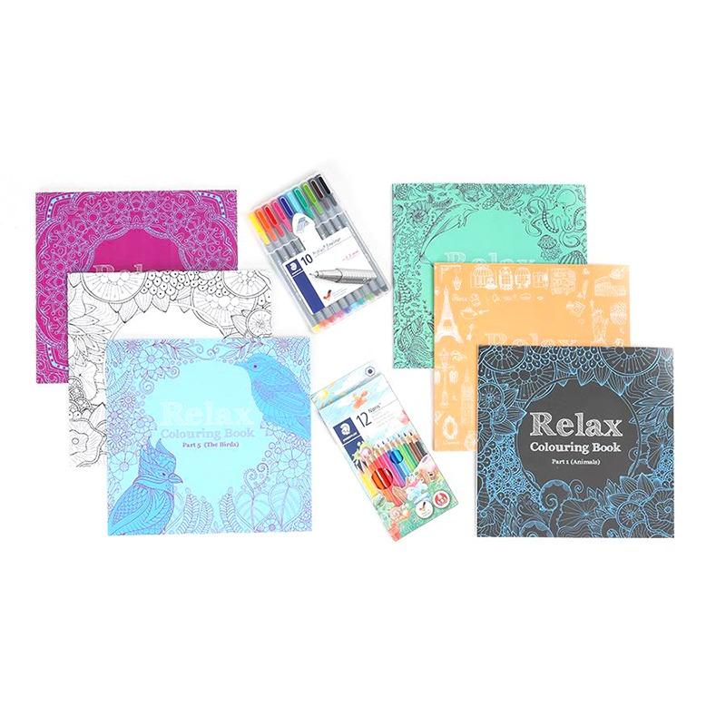 Mandela Relax Coloring Set