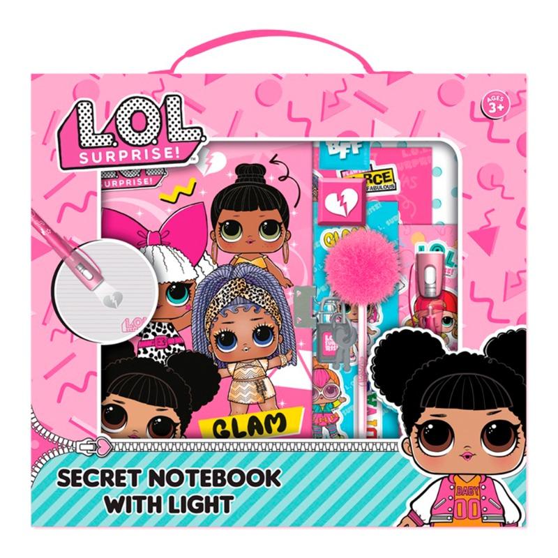L.O.L. Surprise Secret Notebook w/ Light