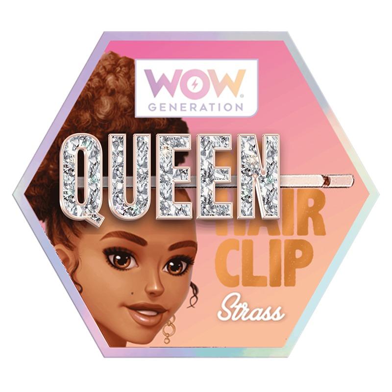 Wow Generation Glitter Hair Pins With Message - Multi Shapes