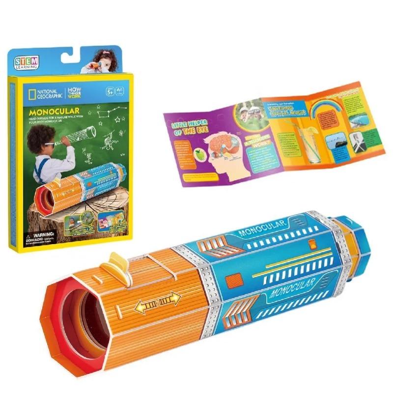 National Geographic Puzzle 3D 14 Pcs - Monocular