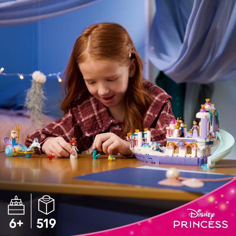 LEGO Disney Princess Ariel s Royal Wedding Boat Building Set