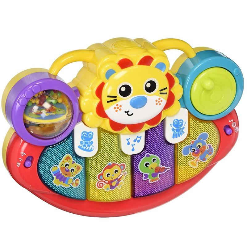 Playgro Lion Activity Kick Toy Piano