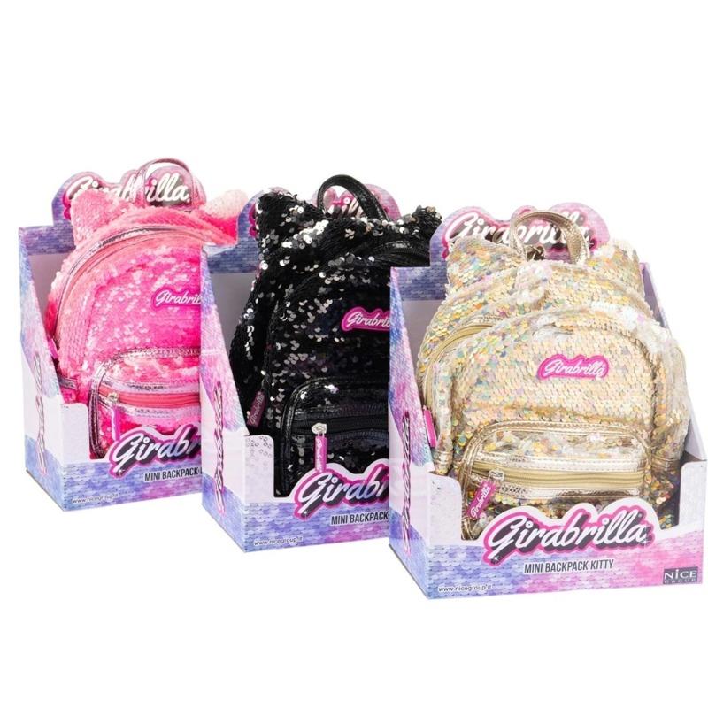 Girabrilla Mini Backpack Kitty Assorted