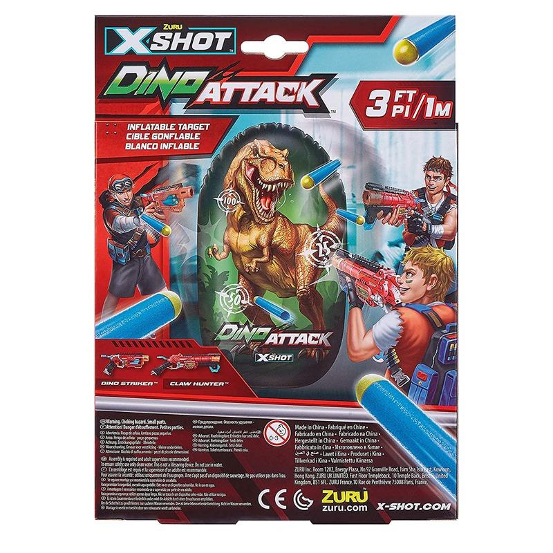X-Shot Inflatable Dino Attack Target
