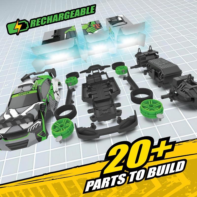 Exost Build 2 Drive Rally Spotlights Remote Control Car