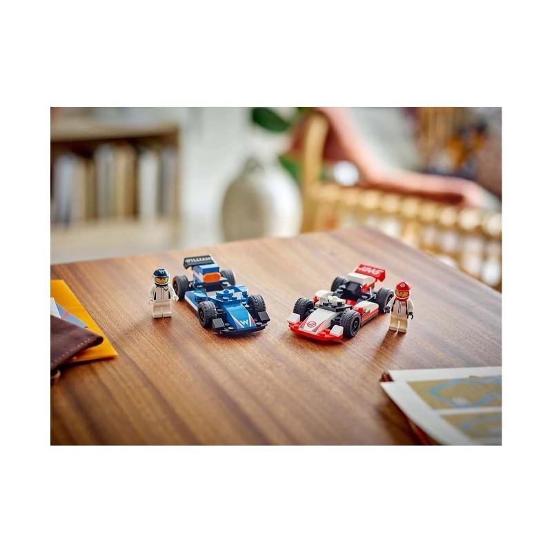 Lego City F1 Williams Racing & Haas Race Cars Vehicle Toy Set 60464