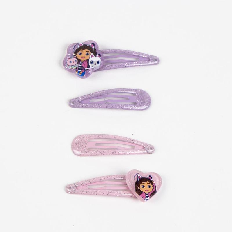 Disney Hair Clip Accessories Gabbys Doll House - 4 Pcs
