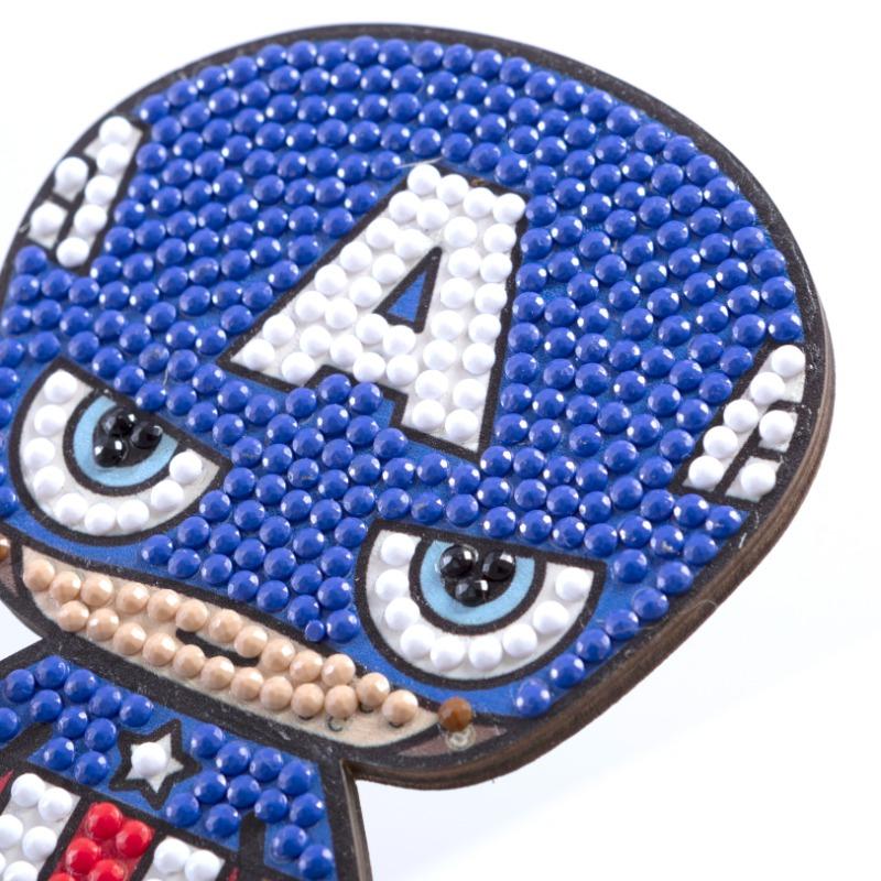 Craft Buddy Captain America Crystal Art Body