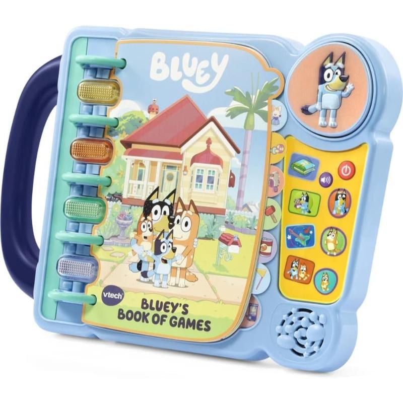 Bluey's Interactive Game Book - Fun and Smart Play for Kids