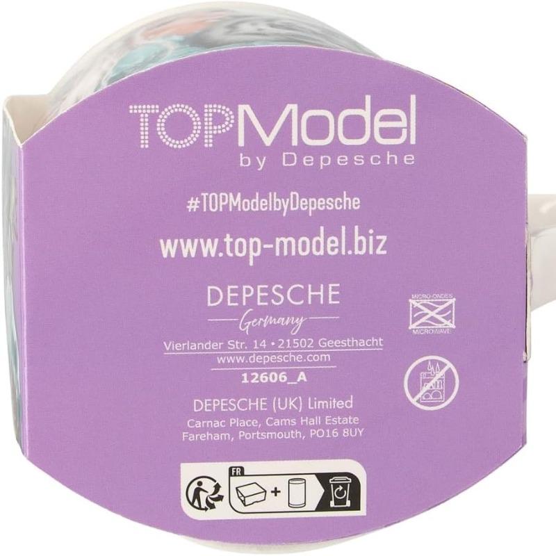 Top Model Mug Cat Design 300 ml -White