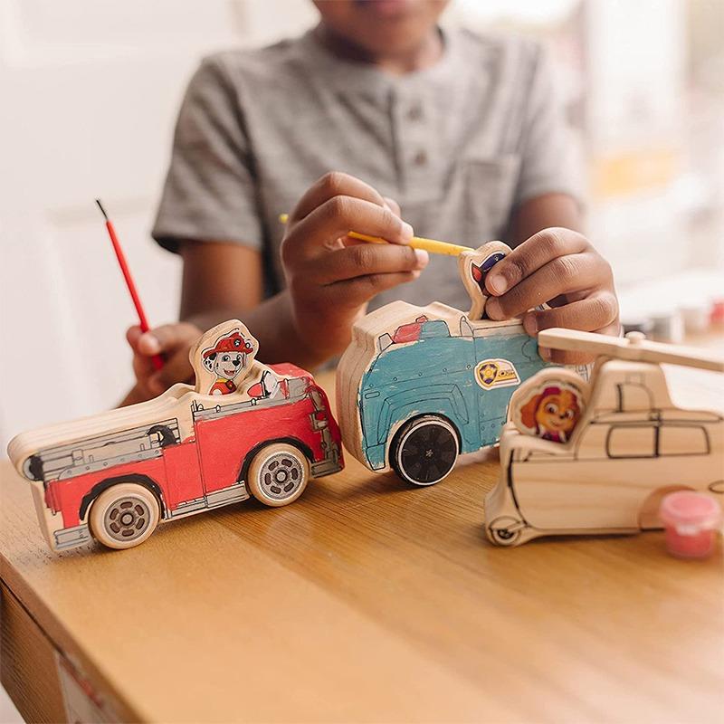 Melissa And Doug Paw Patrol Wooden Craft Kit