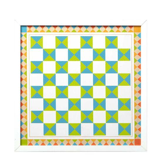 Melissa And Doug Wooden Chess And Pachisi