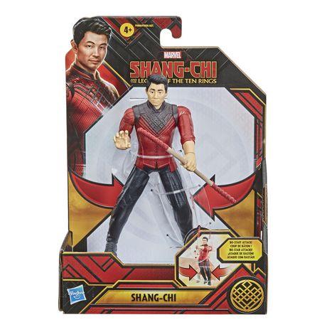 Marvel Shang-Chi Action Figure With Bo Staff Attack