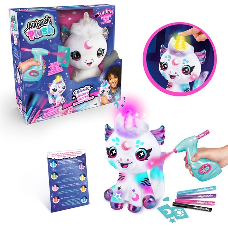 Airbrush Plush Color Your Cosmic Unicorn