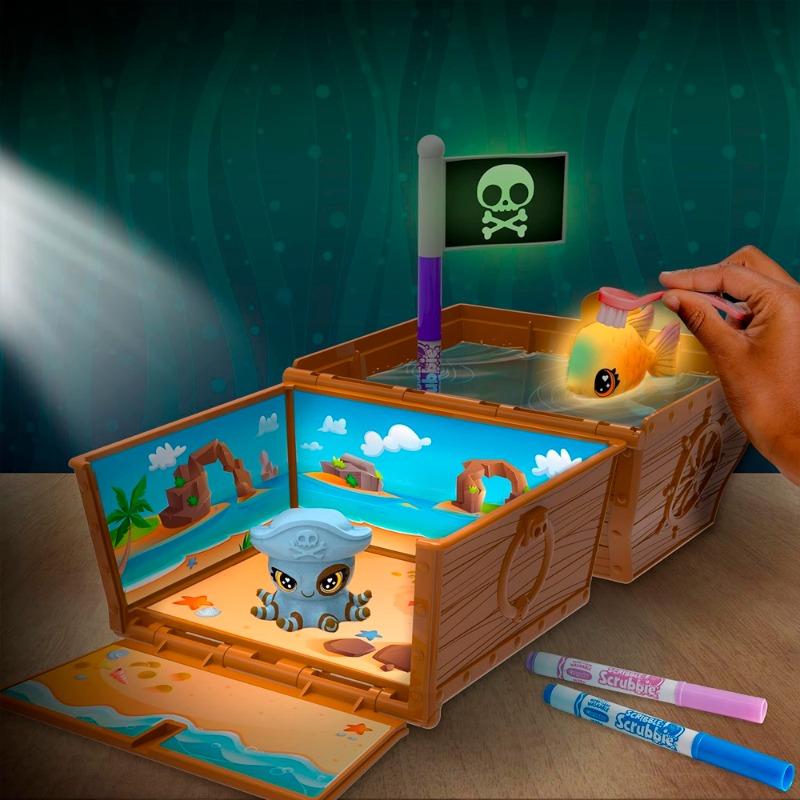 Crayola Scribble Scrubbie Pets Glow Ocean Playset