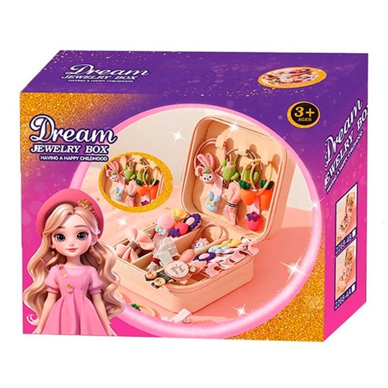 Dream Princess Jewelry Box Hair Accessories - 24pcs