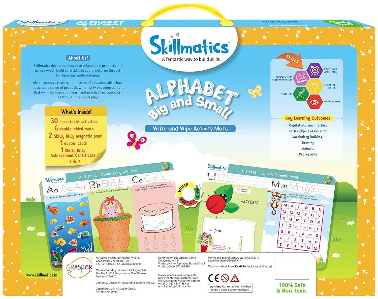 Skillmatics Alphabet Big and Small