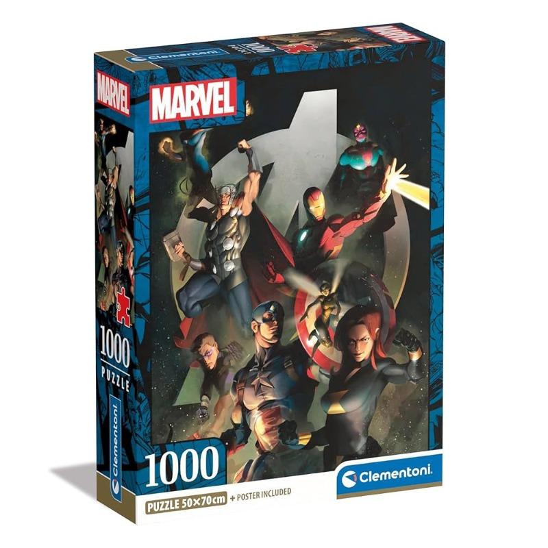 Clementoni Marvel Avengers Jigsaw Puzzle – 1000 Pieces