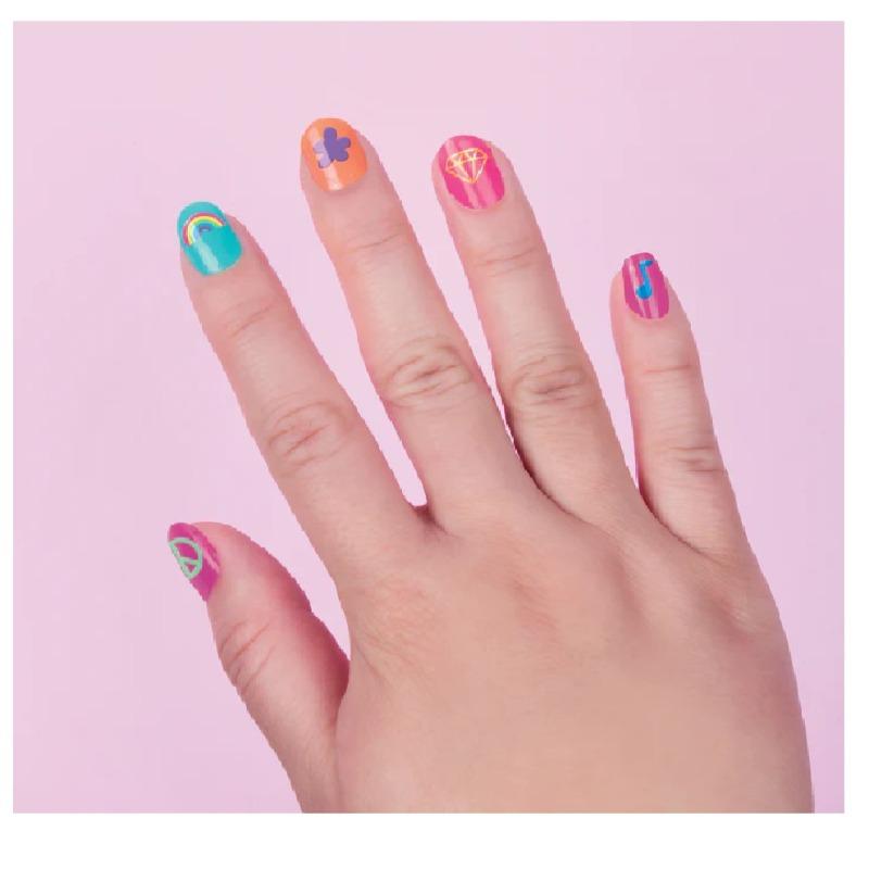 3C4G Graffiti Nail Polish and Nail Sticker Set