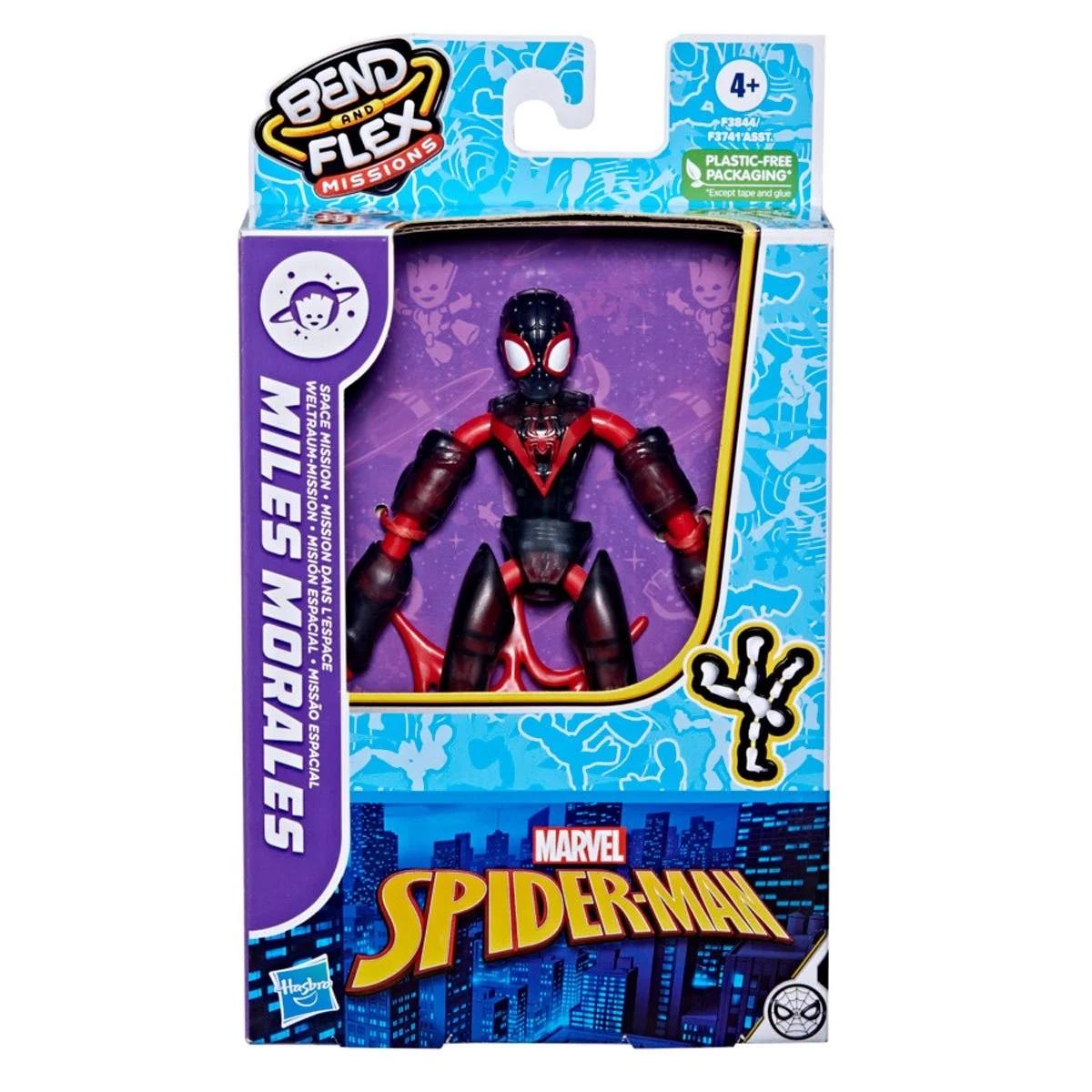 Spiderman Bend And Flex Miles Morales Space Mission