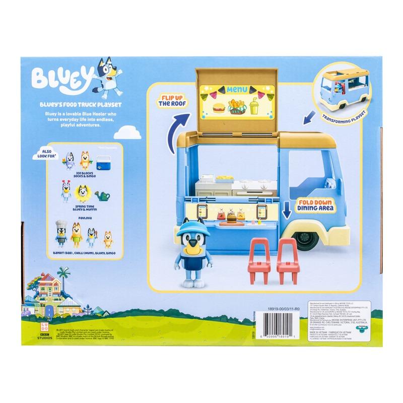 Bluey S13 Lets Play Chef Food Truck Playset