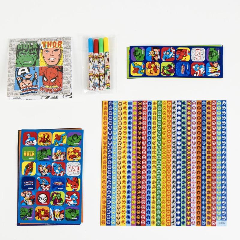 Marvrl Pack Stickers Marvel For Kids - 1000 Pcs