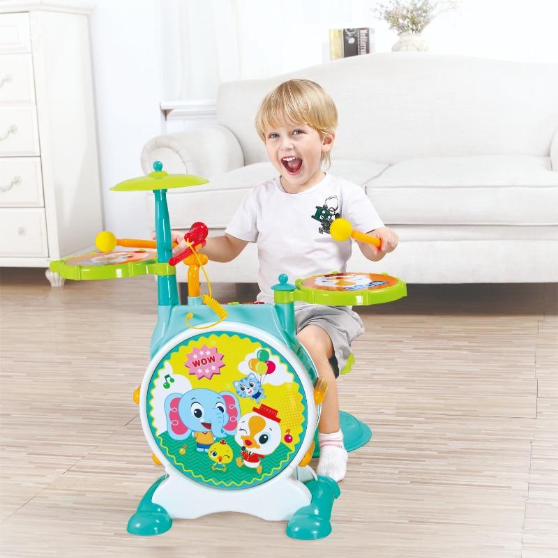 Hola Banging Bopping Drum Set - Kids Interactive Musical Toy
