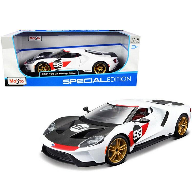 Maisto Ford GT Heritage Edition Diecast 2021 1:18