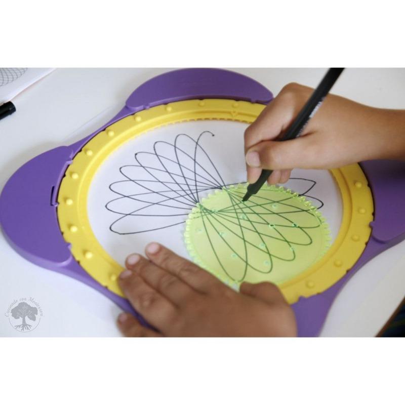Quercetti Spirogiro Mandala Spiral Art