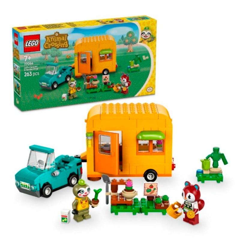 Lego Animal Crossing Leif’s Caravan And Garden Shop Building Kit 77054