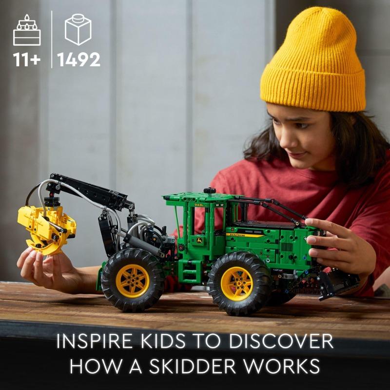 Lego Technic John Deere Skidder 42157