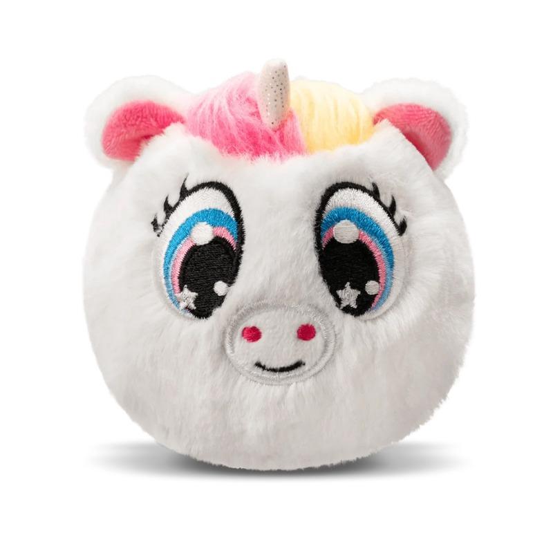 Bouncibles Unicorn White Plush Toy - Luma