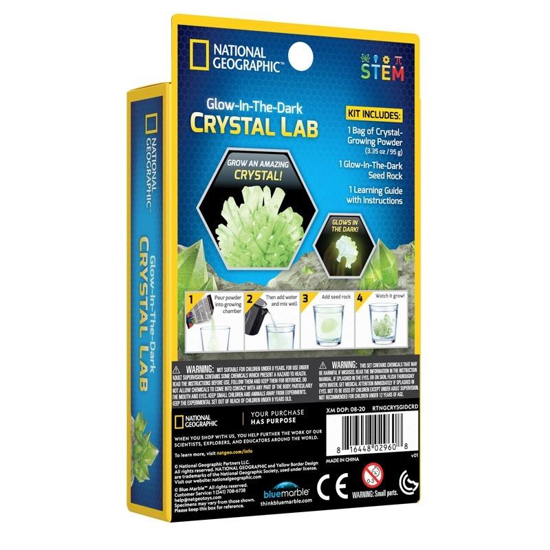 National Geographic Glow in the Dark Crystal Lab