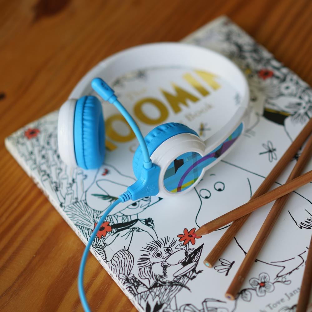 Buddy Phones Studybuddy Headphones With Mic - Blue