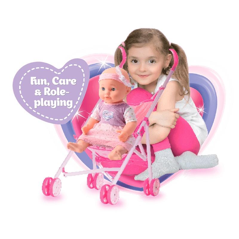 Baby Habibi Stroller Darling Doll - 14 inch