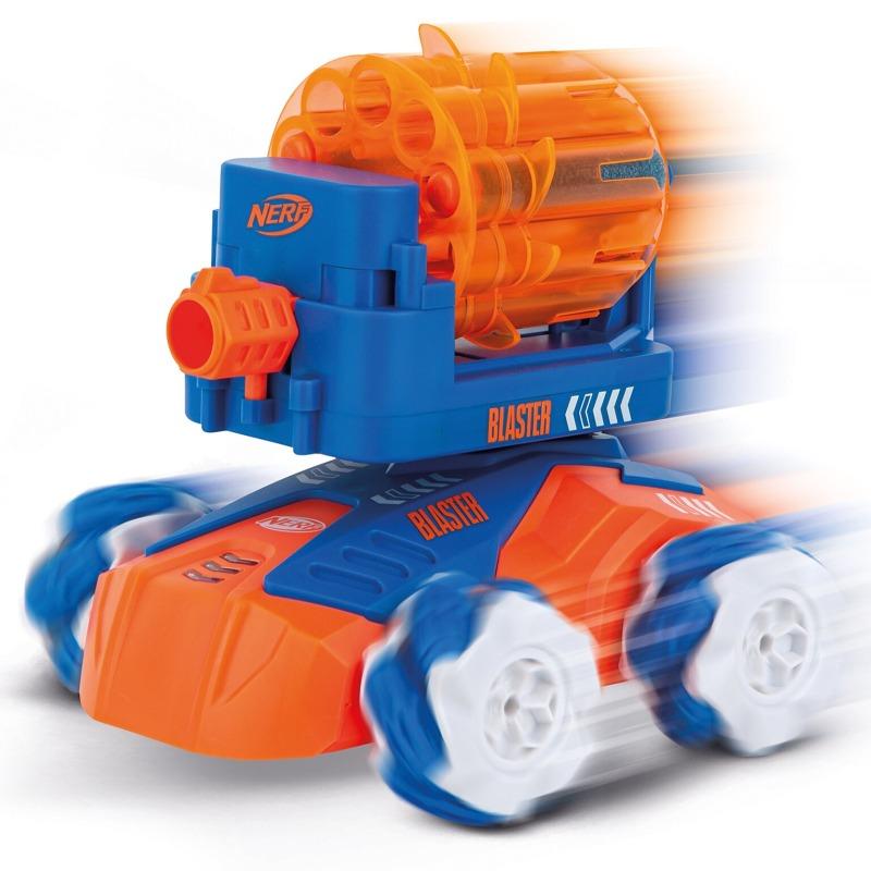 Carrera-RC Nerf Blasting Car – Remote Control Dart Shooting Vehicle.