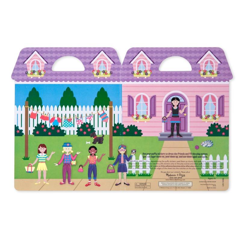 Melissa Doug Puffy Sticker Play Set Dress Up