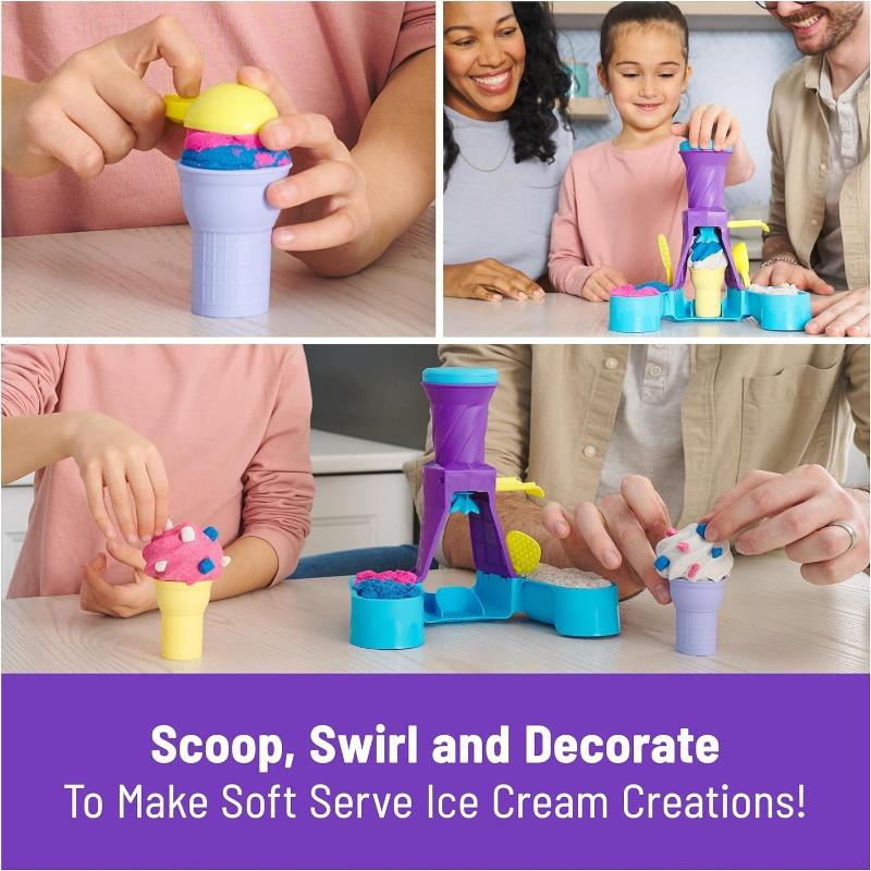 Kinetic Sand - Soft Serve Station Playset