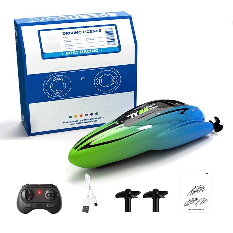 R/C Boat Racing - Green/Blue