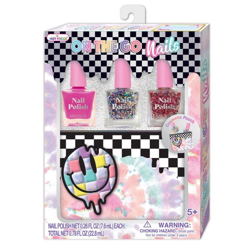 Hot Focus On The Go Nails