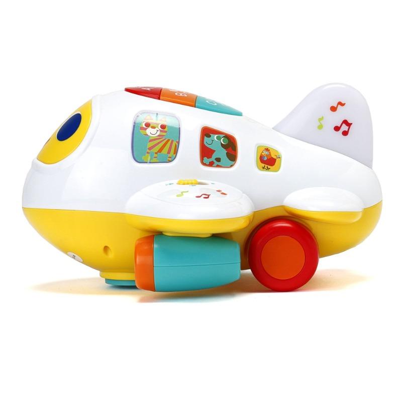 Hola Bump & Go Educational Airplane