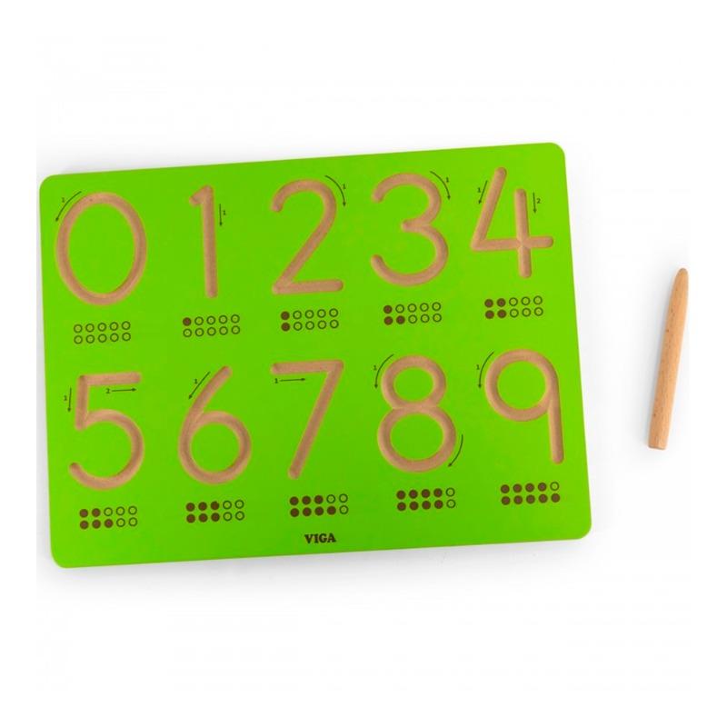 VIGA Tracing Board Numbers