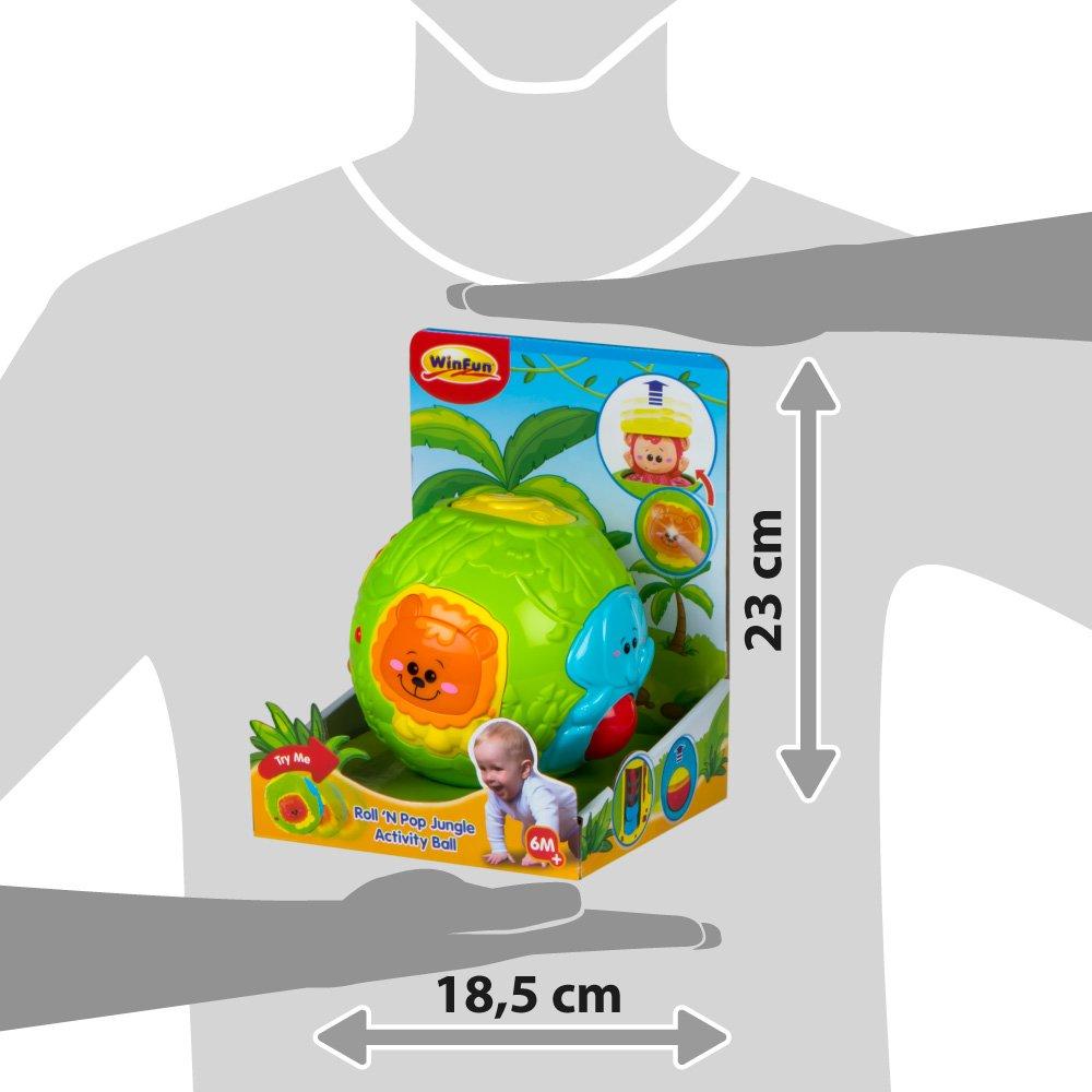 Winfun Roll N Pop Jungle Activity Ball