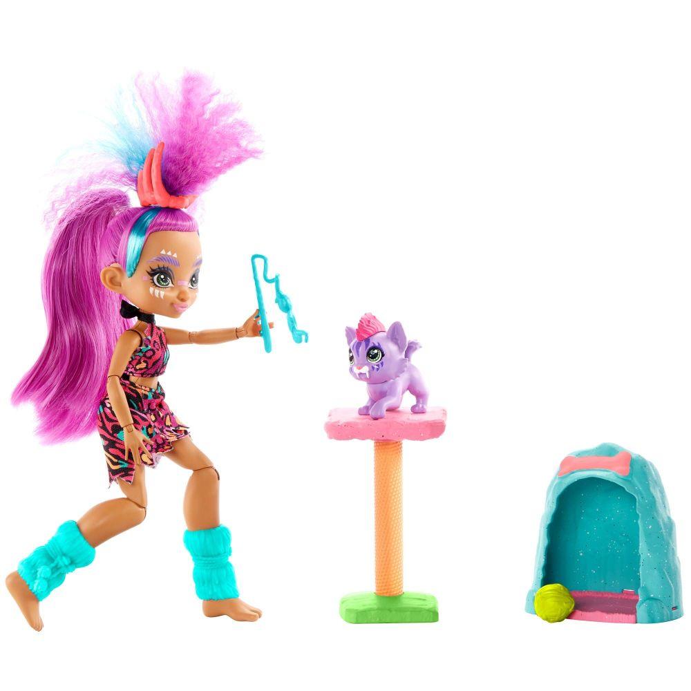 Cave Club - Wild About Cats Playset with Roaralai Doll