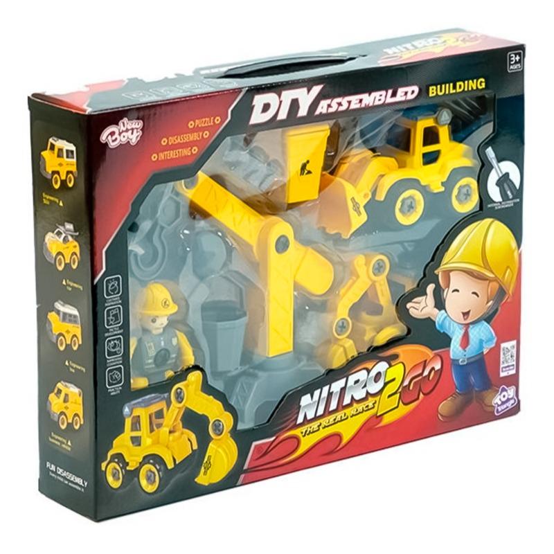 Nitro2Go Assembling Car Set Building - 11pcs