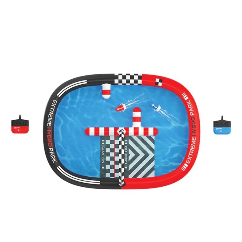 Sharper Image Remote Control Hydro Park Racers With Pool