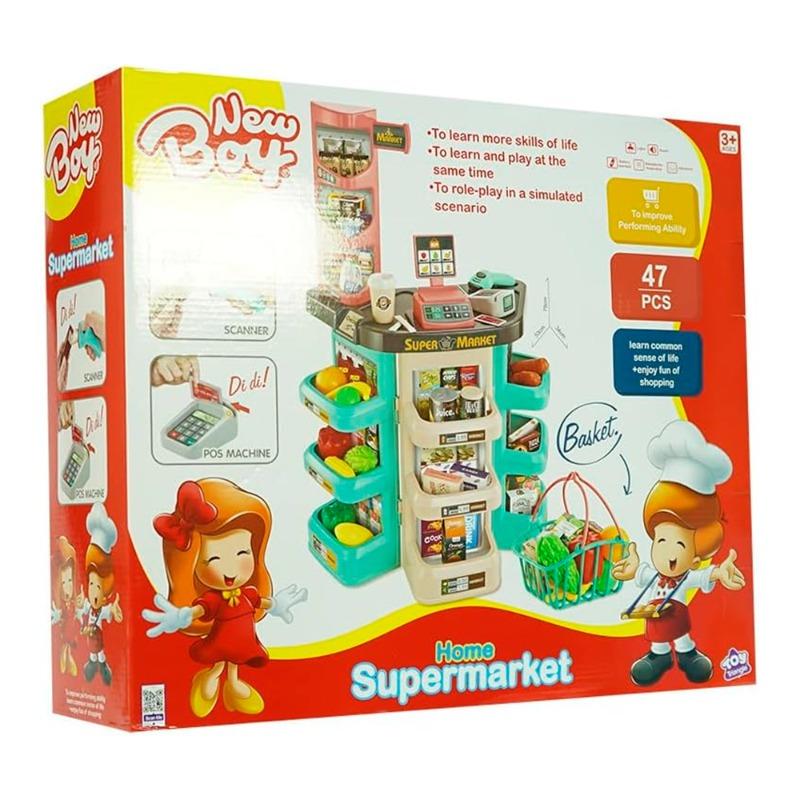 New Boy Home Supermarket Set