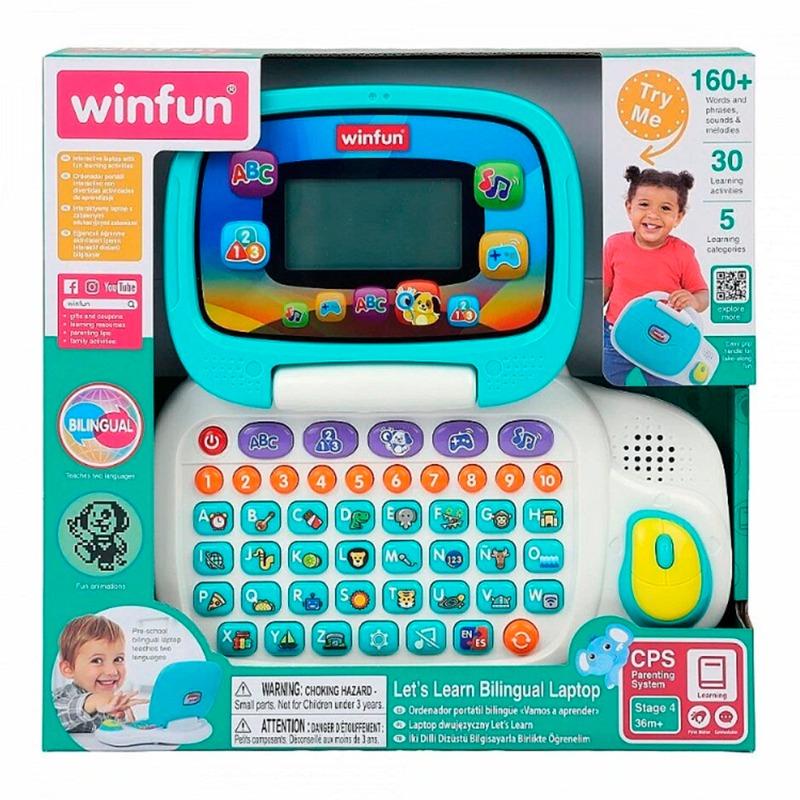 Win Fun Let s Learn Bilingual Laptop